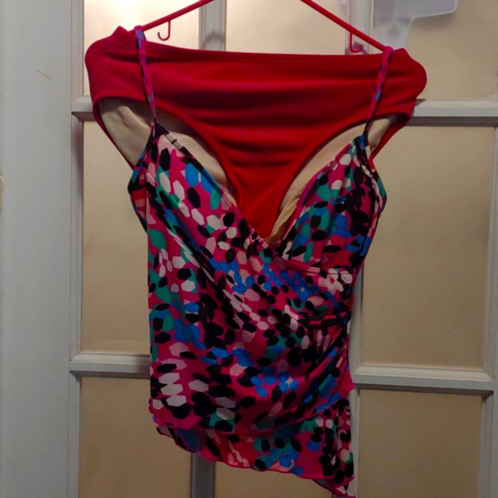 Lands End/Caribbean Sand Swim suit set